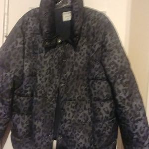 Old Navy Jackets & Coats - leopard print winter coat Old Navy Jackets & Coats - leopard print winter coat